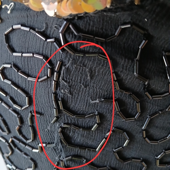 Vintage sequined top - Picture 12 of 15